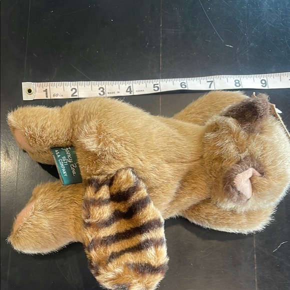 Brown Plush Raccoon beanbag like new - Picture 5 of 5